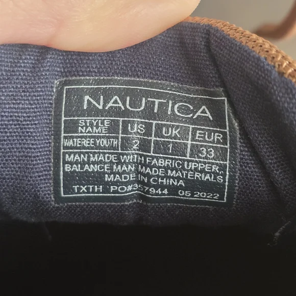 Nautica Boys Brown Boat Shoes - Picture 7 of 10